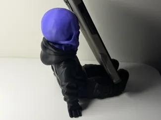 Skull Figure Phone Stand