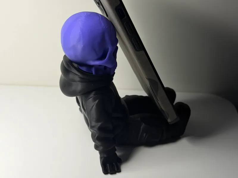 Skull Figure Phone Stand