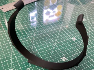 Rollenklammer für Plotterfolien