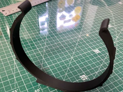 Plotter Foil Roll Clamp