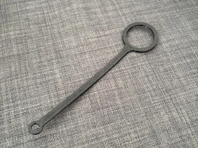 Retaining strap for protective cap SCHUKO plug Fire department