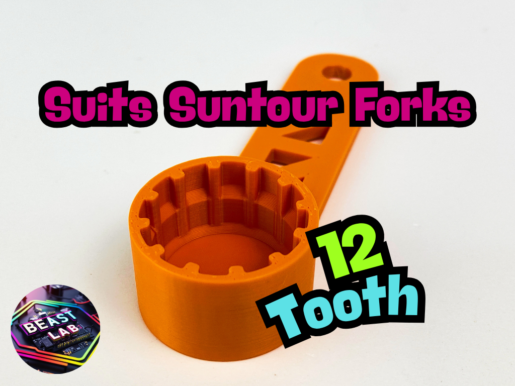 Suntour Shock Tower Hand Key Top Cap Removal Tool