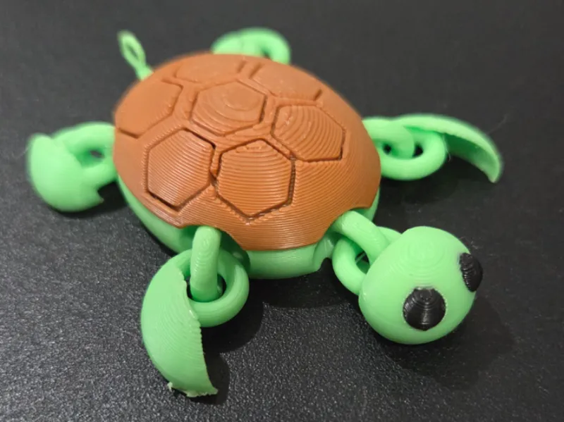 Turtle Keychain