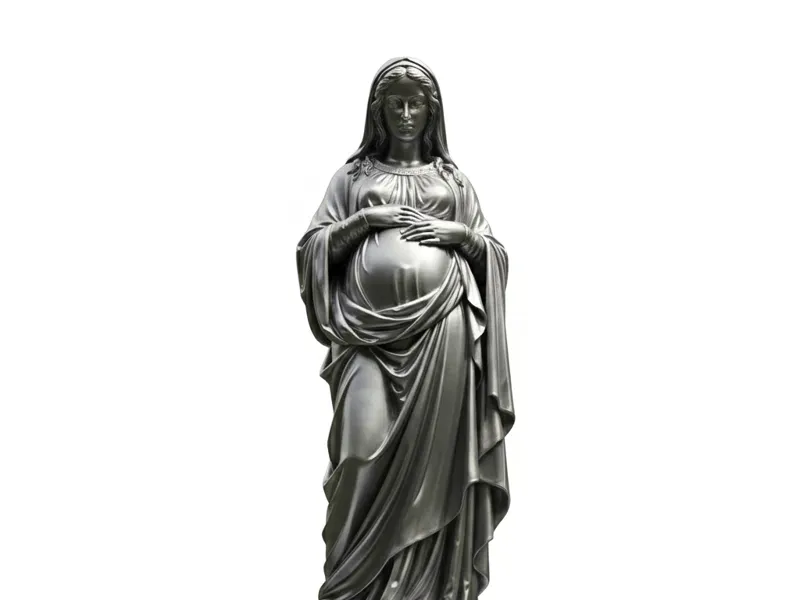 Estátua Nossa Senhora - Grávida - 18 cm