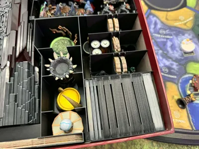 RTDK Game Organizer - Combined Cards and Minis
