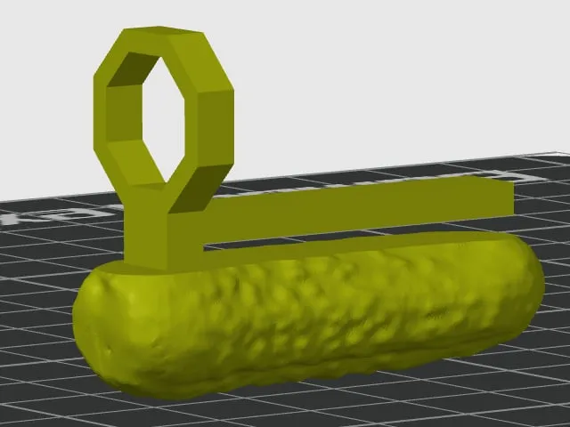 Pickle pen clip for kaweco sport