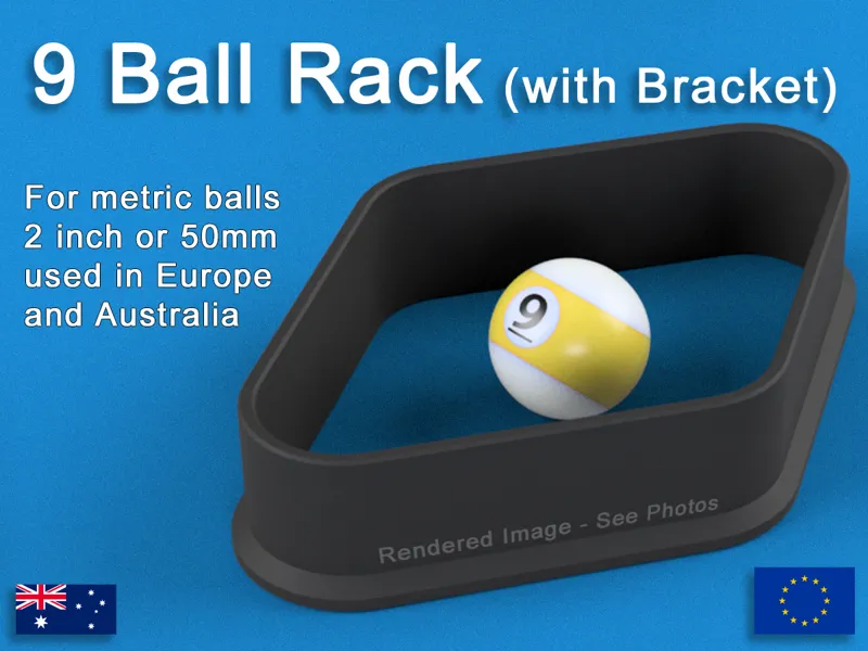 9 Ball Rack - Metric