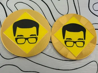 Richard Osman house of games golden coaster