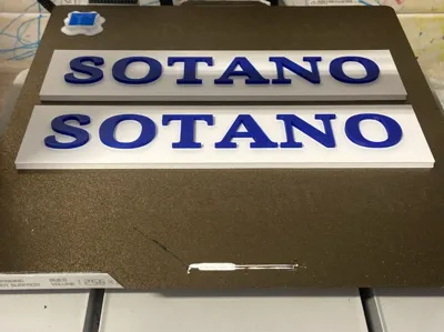 basement sign