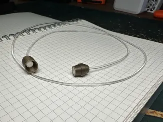 TPU Necklace with Magnetic Clasp