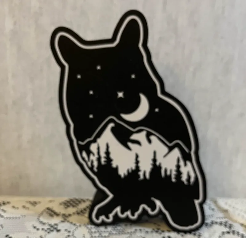 Owl lightbox