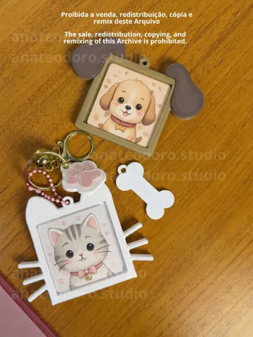 Soporte: Porta Bottons Quadrado Pets — vista de referencia 2