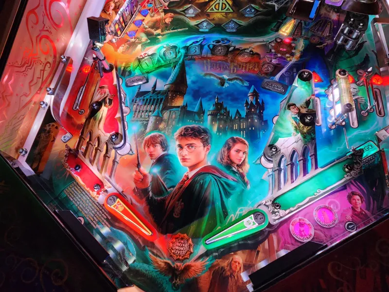 Jersey Jack Harry Potter Pinball Glare reducers