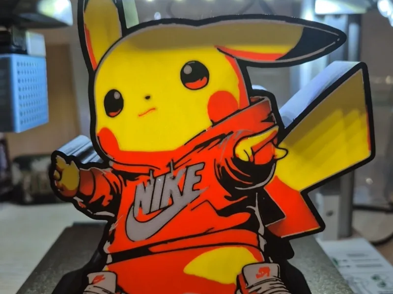 Lampada Pikachu lightbox