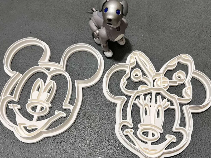 Mickey Minnie Polymer Clay Cutter Cookie Cutter