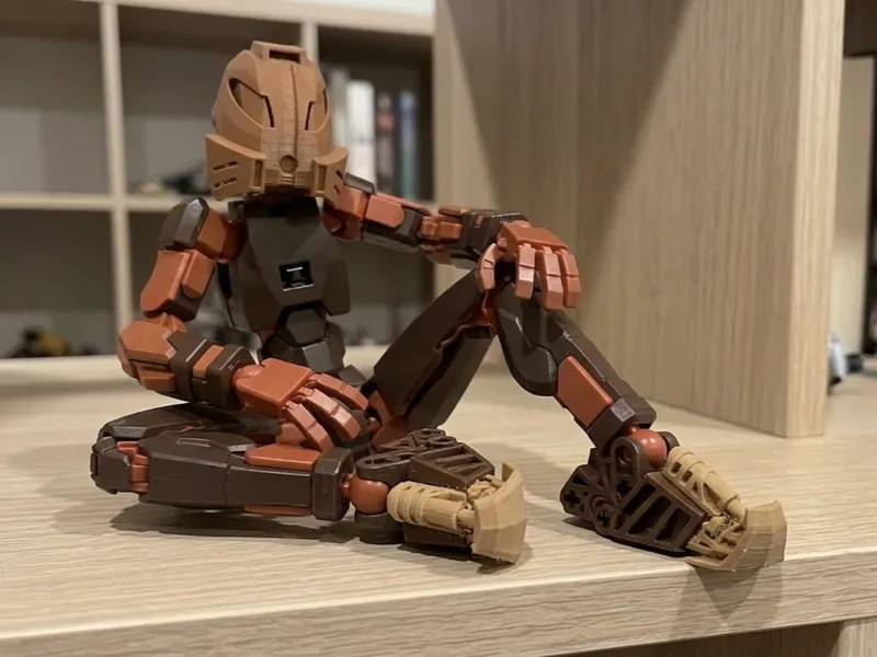 Piedi Pohatu - Bionicle per Action Figure Dummy 13