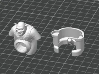 shrek et son bouchon