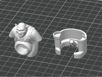 Shrek et son bouchon de dentifrice