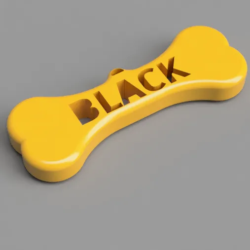 Bone Dog IDTag