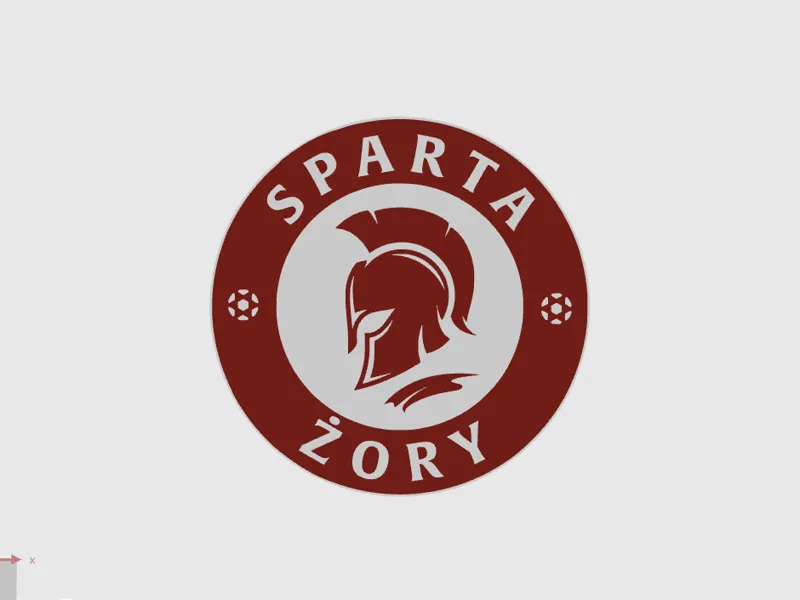 Sparta Żory brelok