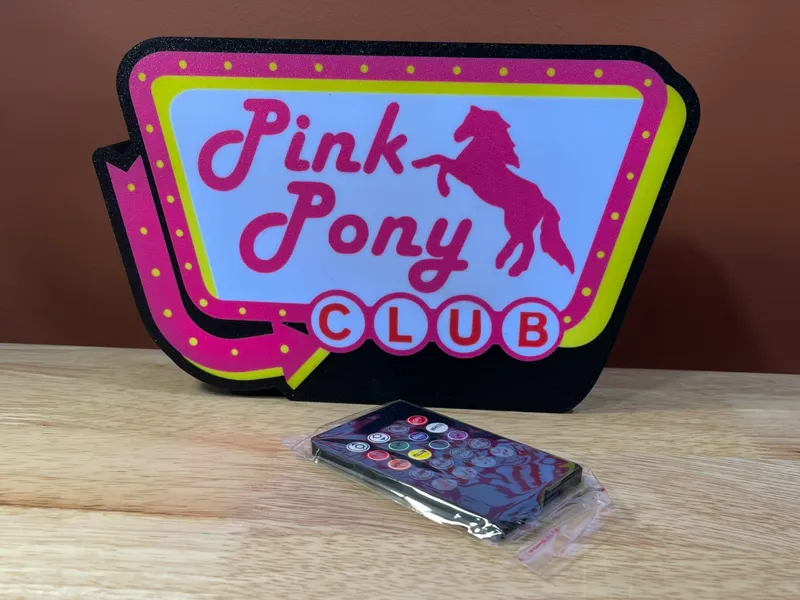 Pink Pony Club LED Lightbox