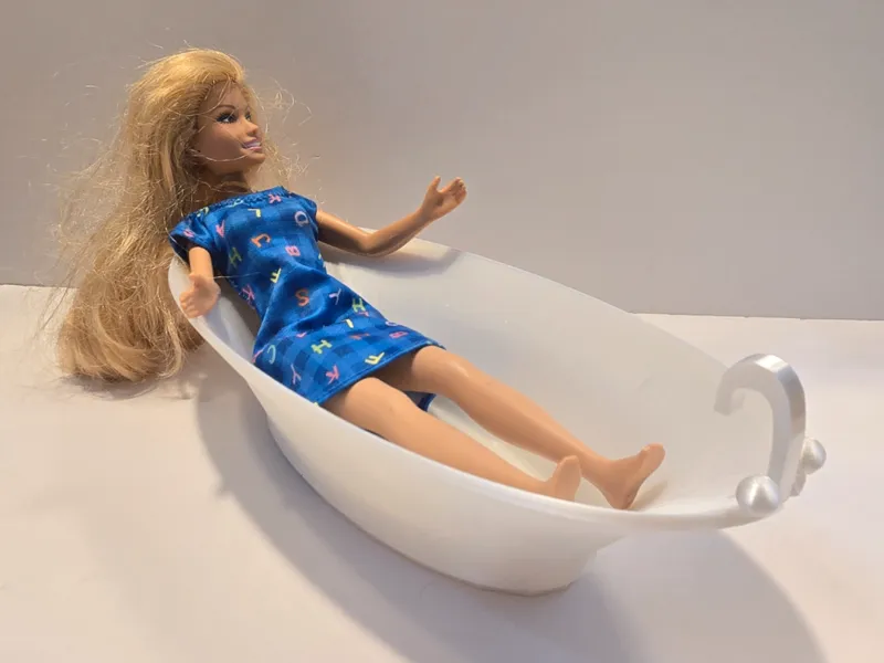 Doll Bathtub 1/6 Playscale