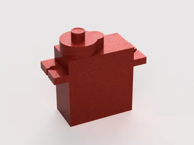 MG90S Metal Gear Servo_STEP file