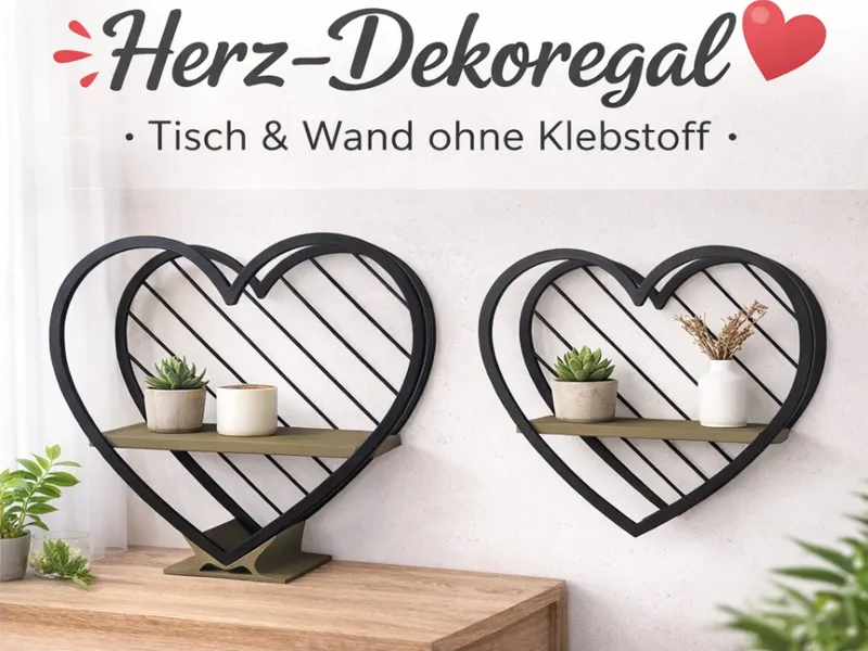 Herz-Dekoregal