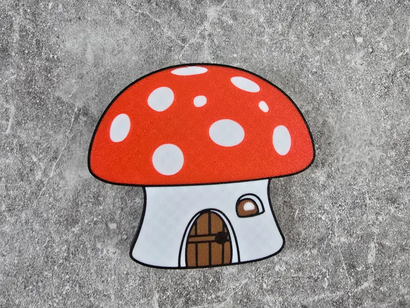 Mushroom wall decor