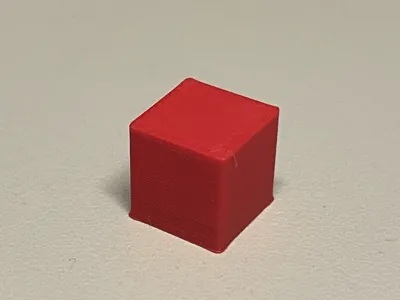 Simple calibration cube 10x10x10 mm³