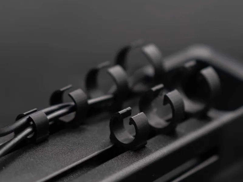 Cable clips for 8040 Aluminum Simracing Rig