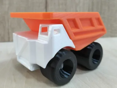 Directly printable Liebherr T284 mining dump truck