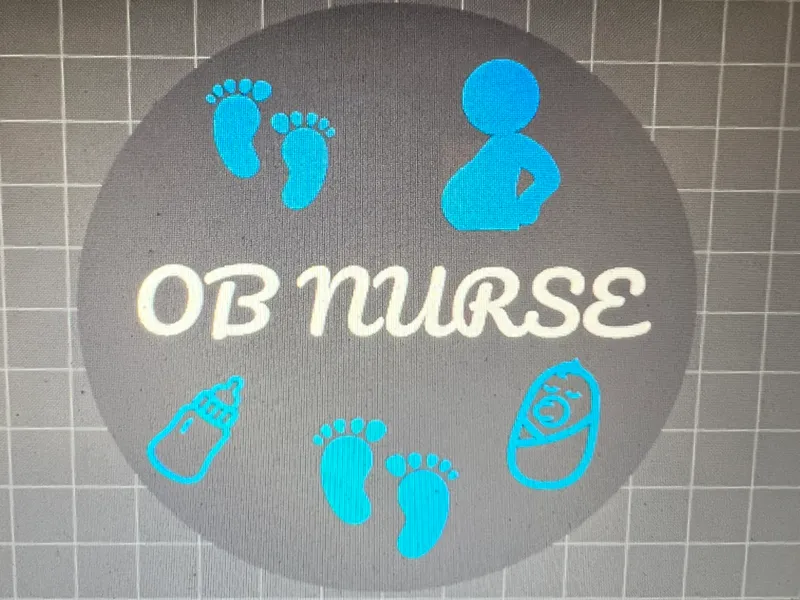 OB Nurse Badge Reel