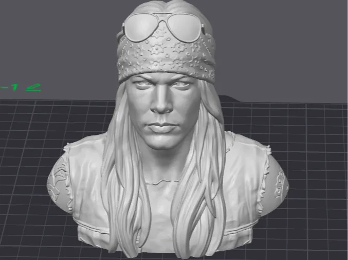 Busto Axel Rose