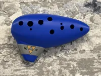 Link's Ocarina with Triforce