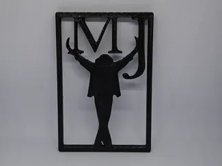 Michael Jackson Hangable Frame 