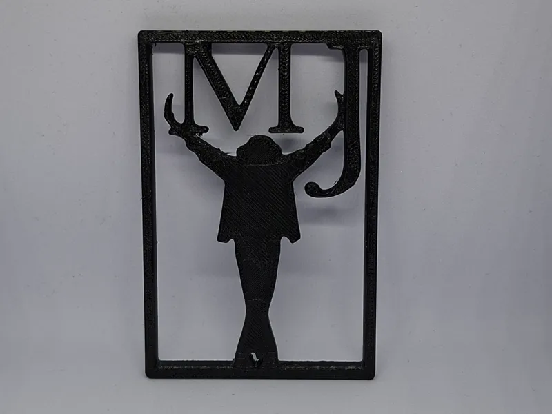 Michael Jackson Hangable Frame 