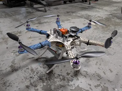 AX540 Hexacopter Frame