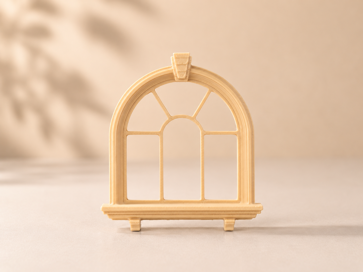 A French window suitable for a dollhouse.