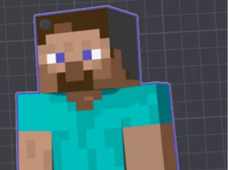 Steve Keychain