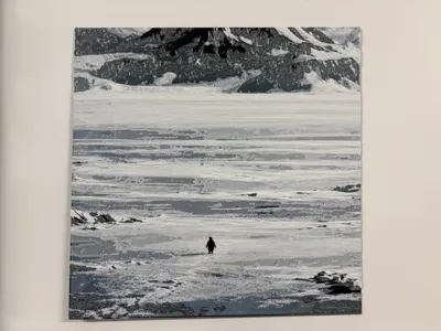 NIHILIST PENGUIN MEME - SQUARE PRINT
