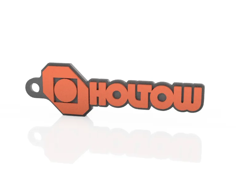 The Finals - HOLTOW Sponsor Logo - Keyring