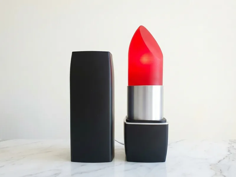 Glow up lipstick lamp