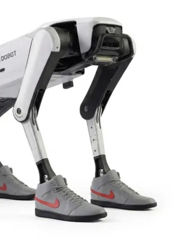 Modelo para impresión 3D: Roboter Hund X1 Schuhe Nike Air Jordan — vista de referencia 2