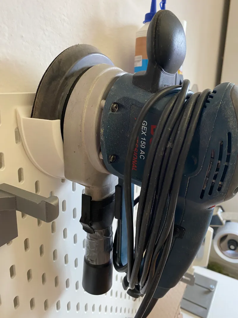 Supporto Skadis per levigatrice Bosch GEX 150 AC