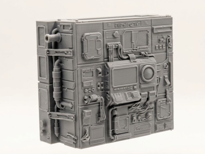 Sci-Fi diorama- Computing Infrastructure Center