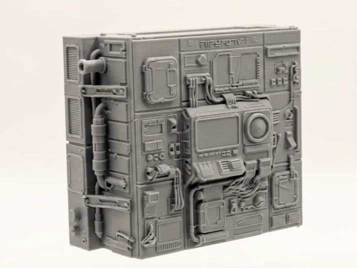 Sci-Fi diorama- Computing Infrastructure Center