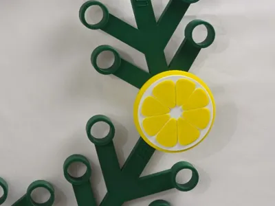 Lemon Slice for Not another LEGOBrick Wreath