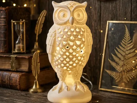 Accesorio de iluminación decorativa: Eulen-Lampe – Dekorative LED-Leuchte — referencia de MakerWorld