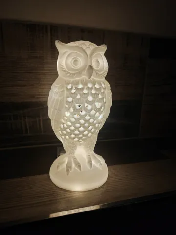 Accesorio de iluminación decorativa: Eulen-Lampe – Dekorative LED-Leuchte — vista de referencia 4